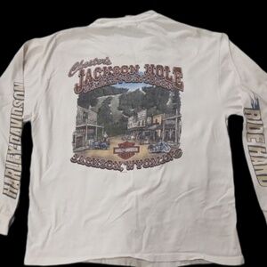 Harley Davidson long sleeve shirt from Jackson Hole, WY.